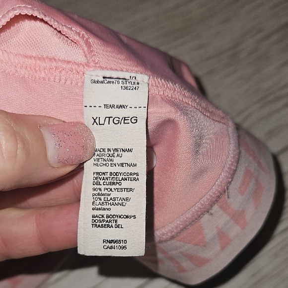 Under Armour Light Pink Sports Bra XL 🩷 - Picture 5 of 5